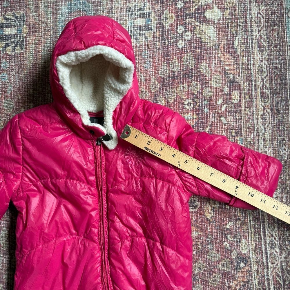 Ugg Baby 6-12 months Cozy Pink Kids One Piece Snowsuit - Picture 3 of 8